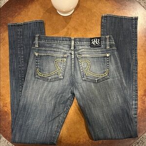 Rock Revival Dark Blue Boot Cut Jeans